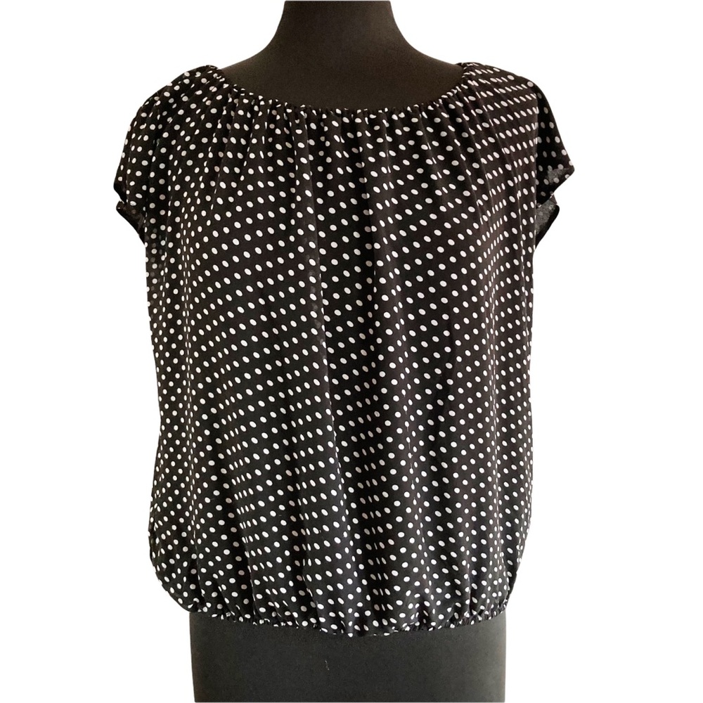 Vince Camuto black and white blouse. Small.